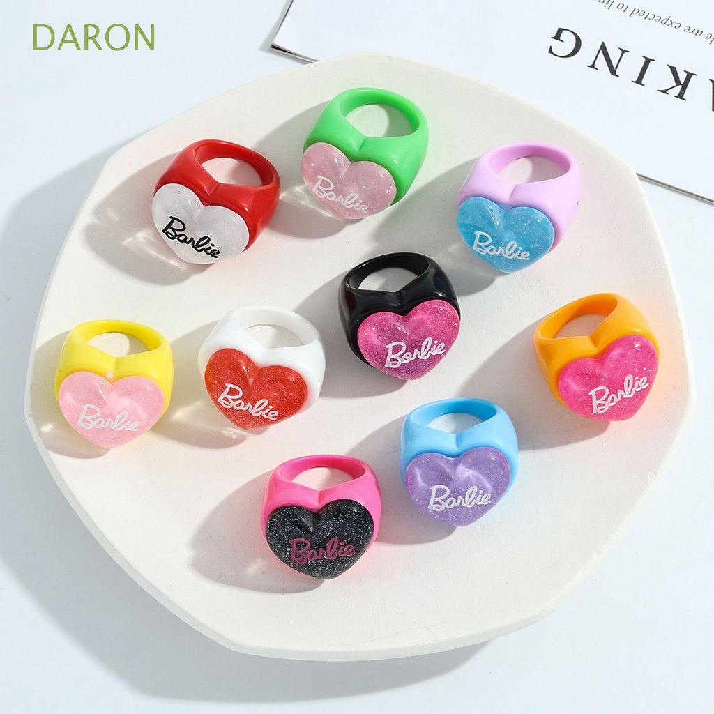 daron-แหวนเรซิ่น-ทรงเรขาคณิต-หัวใจ-การ์ตูน-เกาหลี-เครื่องประดับแฟชั่น