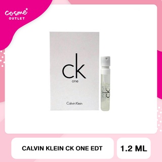 Calvin Klein CK one EDT 1.2 ml น้ำหอมCalvinKlein น้ำหอมCK