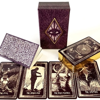 ไพ่ทาโรต์ ไพ่ยิปซี ไพ่ออราเคิล TAROT ORACLE CARDS : LIGHT VISIONS TAROT CARDS DECK (The 4th Edition) ของใหม่ ของแท้ 100%