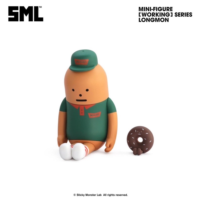 พร้อมส่ง แบบแยก SML mini blindbox working series, sticky monster lab ...
