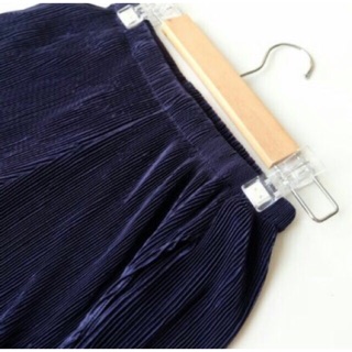 Navy • Parazzo pleated pants ♡♡