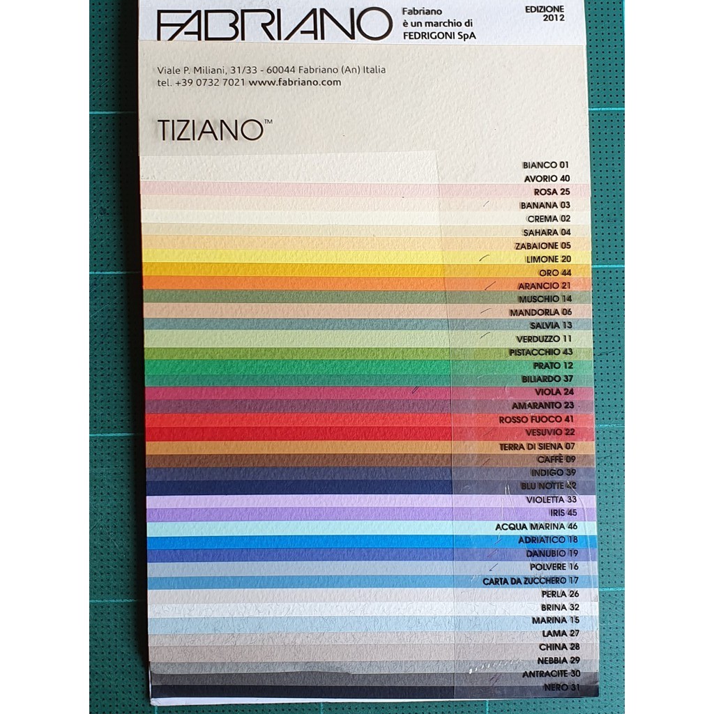 ภาพสินค้าset 2 กระดาษสี 100 ปอนด์ 160 แกรม Frabiano แผ่นใหญ่ No.024-046 กระดาษสีร้อยปอนด์ จากร้าน donlajate บน Shopee ภาพที่ 1