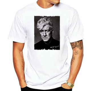 เสื้อยืดผ้าฝ้ายพิมพ์ลาย เสื้อยืด พิมพ์ลาย David Lynch : Herren คุณภาพสูง สไตล์ฮิปสเตอร์