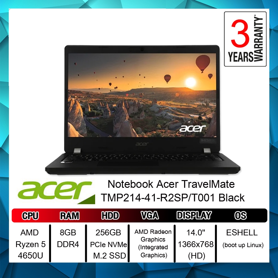 notebook-acer-travelmate-tmp214-41-r2sp-t001-black-ผ่านสเปค-ict65-งบ-22-000-ขอเอกสารเบิกจ่ายในงบได้ทั้งชุด