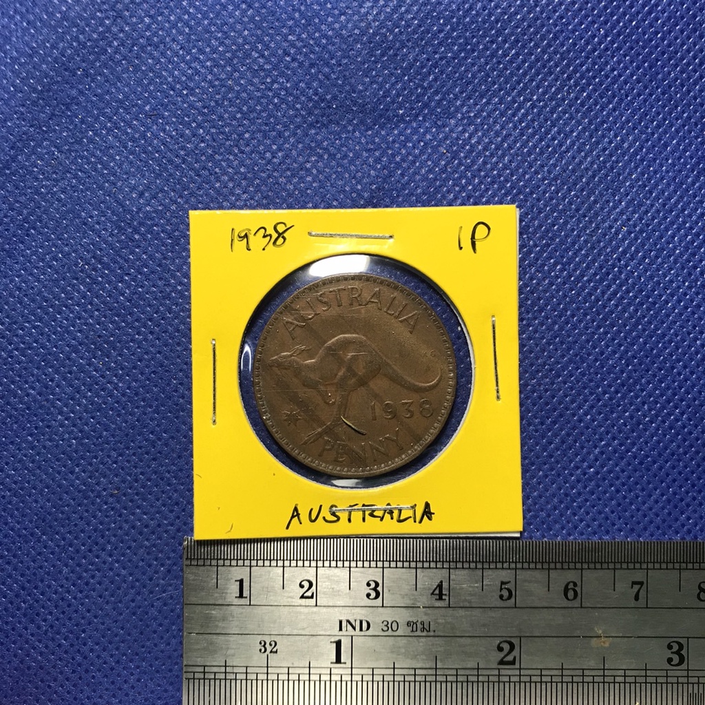 no-60723-ปี1938-ออสเตรเลีย-1-penny-เหรียญสะสม-เหรียญต่างประเทศ-เหรียญเก่า-หายาก-ราคาถูก