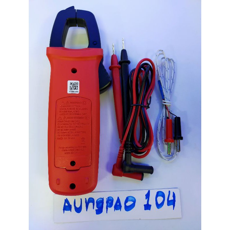 มิเตอร์วัดไฟดิจิตอลuni-t-ut204-มัลติมิเตอร์-clamp-multimeter-แคมป์มิเตอร์วัดไฟดิจิตอล