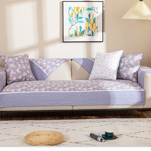 ผ้าคลุมโซฟา1-2-3-4-ที่นั่ง-สไตล์เกาหลีผ้าหุ้มโซฟา-สากล-หุ้มโซฟา-l-shaped-universal-sofa-cover-กันเพรียง-ของตกแต่งบ้าน