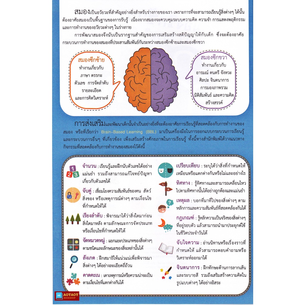 หนังสือ-การคำนวน-สมองซีกซ้ายฉับไว-ไหวพริบดี