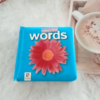 Board Book babys first words มือสอง