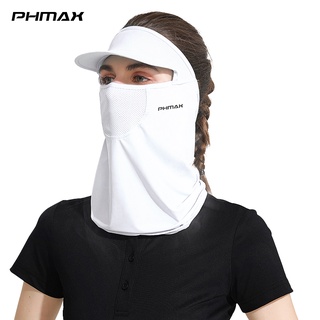 Phmax หน้ากาก ผ้าเรยอน แบบเต็มหน้า ระบายอากาศ เหมาะกับฤดูร้อน สําหรับผู้ชาย และผู้หญิง ขี่จักรยาน