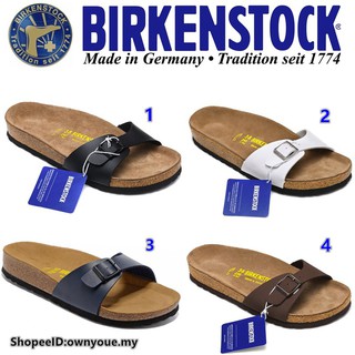 Birkenstock Men/Women Classic Cork Slippers Beach Casual shoes Madrid series 34-44