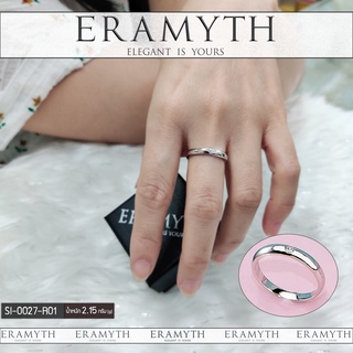 Eramyth Jewelry แหวน เงินแท้ SI-0027-R01 งานฝังเพชรสวิลCZ สินค้ามาตรฐานส่งออก(สินค้าพร้อมส่ง)