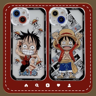 เคสโทรศัพท์มือถือ แบบใส ลายการ์ตูนวันพีช สําหรับ OPPO A96 A5S A7 A12 A3S F9 F11 PRO A31 A53 A5 A9 2020 A15 A15S A16 A52 A92 A54 A1K A93 A94 A74 A76 A95 4G A74 5G