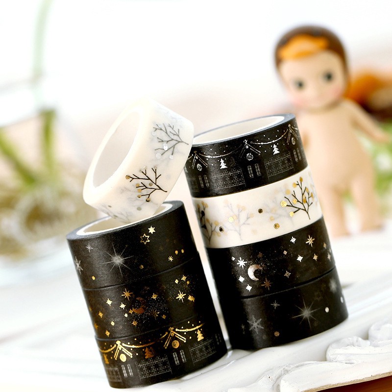 office-supplies1-pc-gilding-washi-tape-white-amp-black-series-art-journal-decoration-bronzing-scrapbooking-masking-wedding