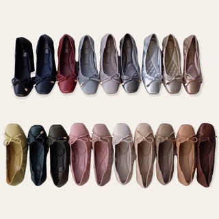 ภาพหน้าปกสินค้ารองเท้าคัทชู รุ่น Ballet flats 21 สี 🌷 | แนะนำบวกไซส์จากปกติ ซึ่งคุณอาจชอบราคาและรีวิวของสินค้านี้
