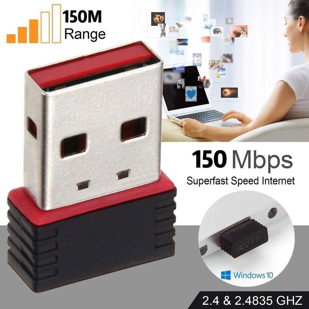 ภาพหน้าปกสินค้าตัวรับWiFiสัญญาณ ตัวรับไวไฟ ตัวรับสัญญาณไวไฟ Mini Wireless USB WIFI 150Mbps Network Card USB 2.0 WiFi Adapter จากร้าน easybuy_mall บน Shopee