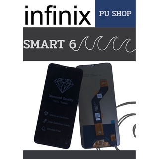 หน้าจอ Infinix Smart 6 แถมฟรี!! ขุดไขควง+ฟิม+กาวติดจอ+หูฟัง อะไหล่มือถือ คุณภาพดี PU SHOP