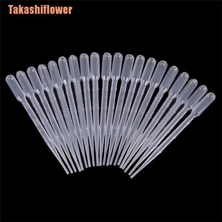 สินค้า ( Takashiflower ) ชุดยาหยอดตาพลาสติก แบบใช้แล้วทิ้ง ขนาด 3 มล. 20 ชิ้น / ชุด สําหรับห้องแล็บ