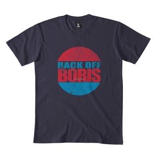 [100% Cotton] เสื้อยืด พิมพ์ลาย Boris Essential DMN2 สีดํา