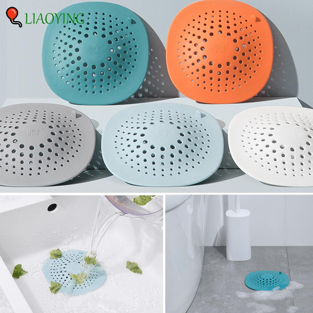 ภาพหน้าปกสินค้าLY Bath Stopper Shower Silicone Sewer Bathroom Accessories Sink Strainer