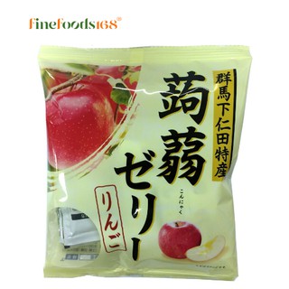 ชิโมนิตะ บุสซัง เจลลี่บุกผสมน้ำแอปเปิ้ลสกัด 165 กรัม Shimonita Bussan Konnyakku Jelly Apple 165 g.