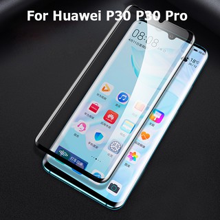 【Read Stock】 Huawei P30/P30 Pro P30Pro กระจกนิรภัยกันรอยหน้าจอสำหรับ 9H Curved screen