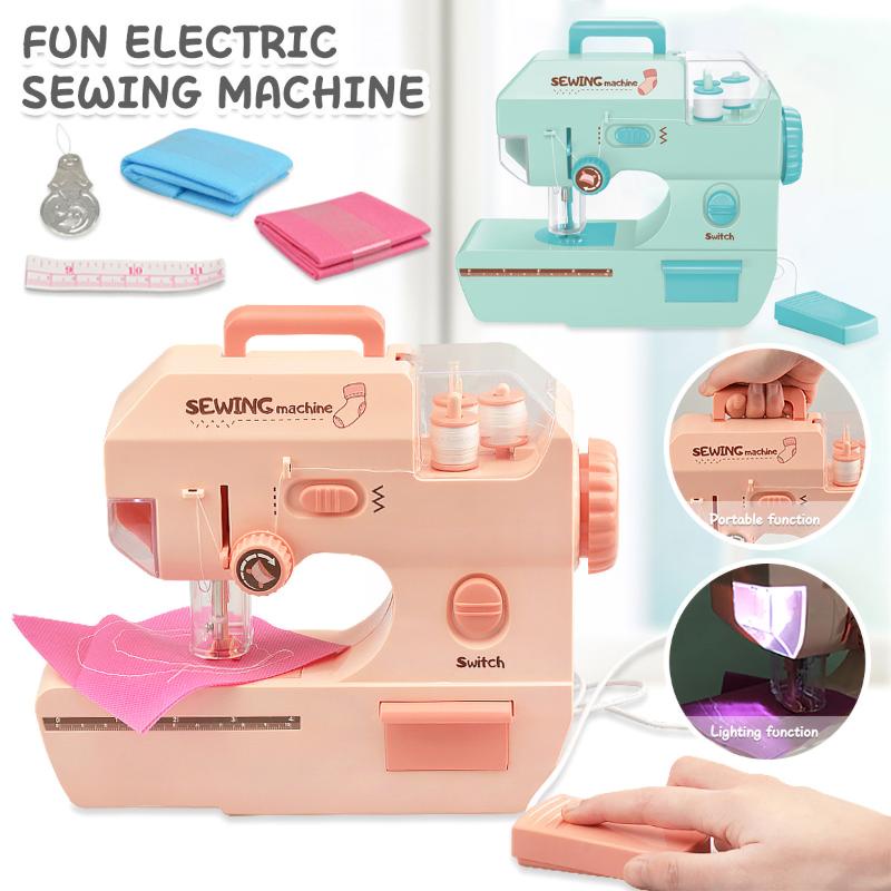 Sewing Machine Toy,Electric Sewing Toy Simulation Sewing Machine Toy