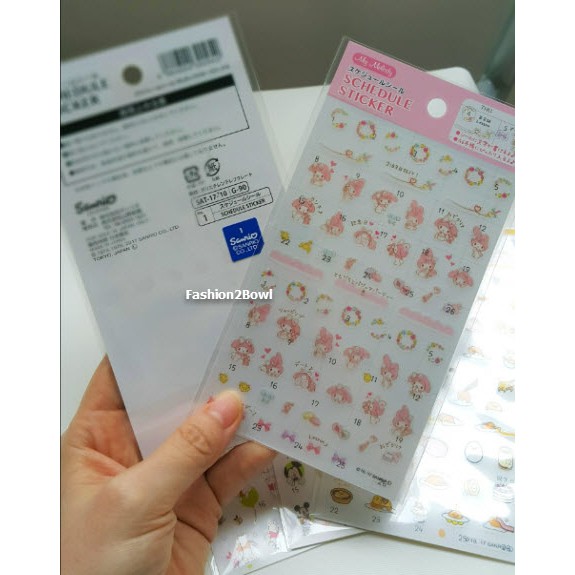 disney-sanrio-schedule-sticker-เริ่มต้น-68-บาท-สติ๊กเกอร์ติดปฎิทิน-สมุดplanner-ญี่ปุ่น-mickey-pooh-my-melody-hello-kitty