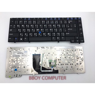 HP Keyboard คีย์บอร์ด HP EliteBook 8530P 8530W TH-EN