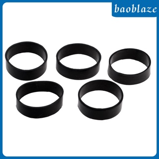 [BAOBLAZE] 5X Rubber Ring for Scuba Diving Dive Waist Weight Belt Harness Webbing Strap