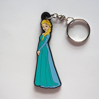 พวงกุญแจยาง Elsa เลลซ่า Frozen โฟรเซน โฟเซน