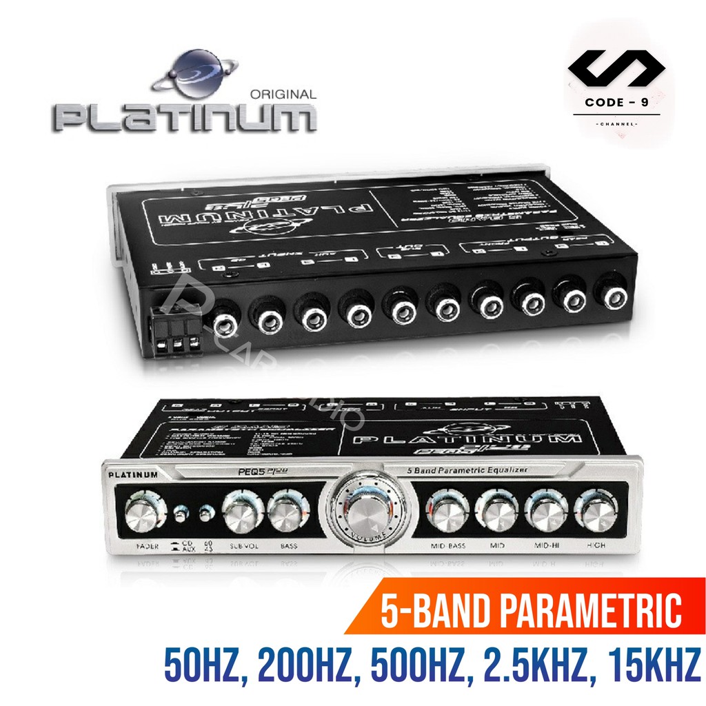 ปรี-platinum-peq5-plus-ปรีแอมป์รถยนต์-ปรีแอมป์-5-แบนด์-เครื่องเสียงรถยนต์-ปรีรถยนต์-เครื่องขยายเสียง