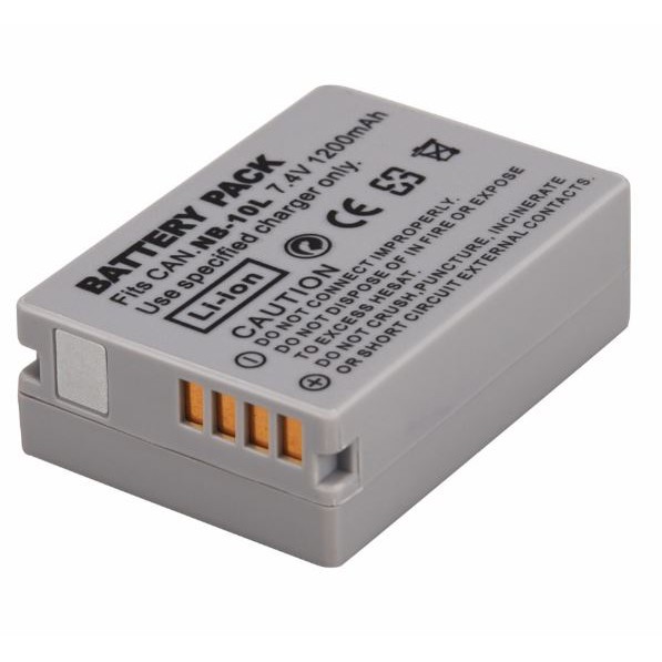 DSTE Lot de 2 batteries Li-ion compatibles avec appareil photo Canon NB