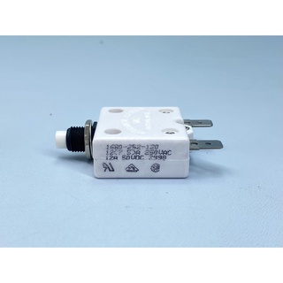 สวิทช์ฟิวส์ 12A 50VDC 12(7.5)A 250VAC Circuit Breaker Switch MECHANICAL PRODUCTS เบรคเกอร์ตัดไฟเกินป้องกัน *พร้อมส่ง