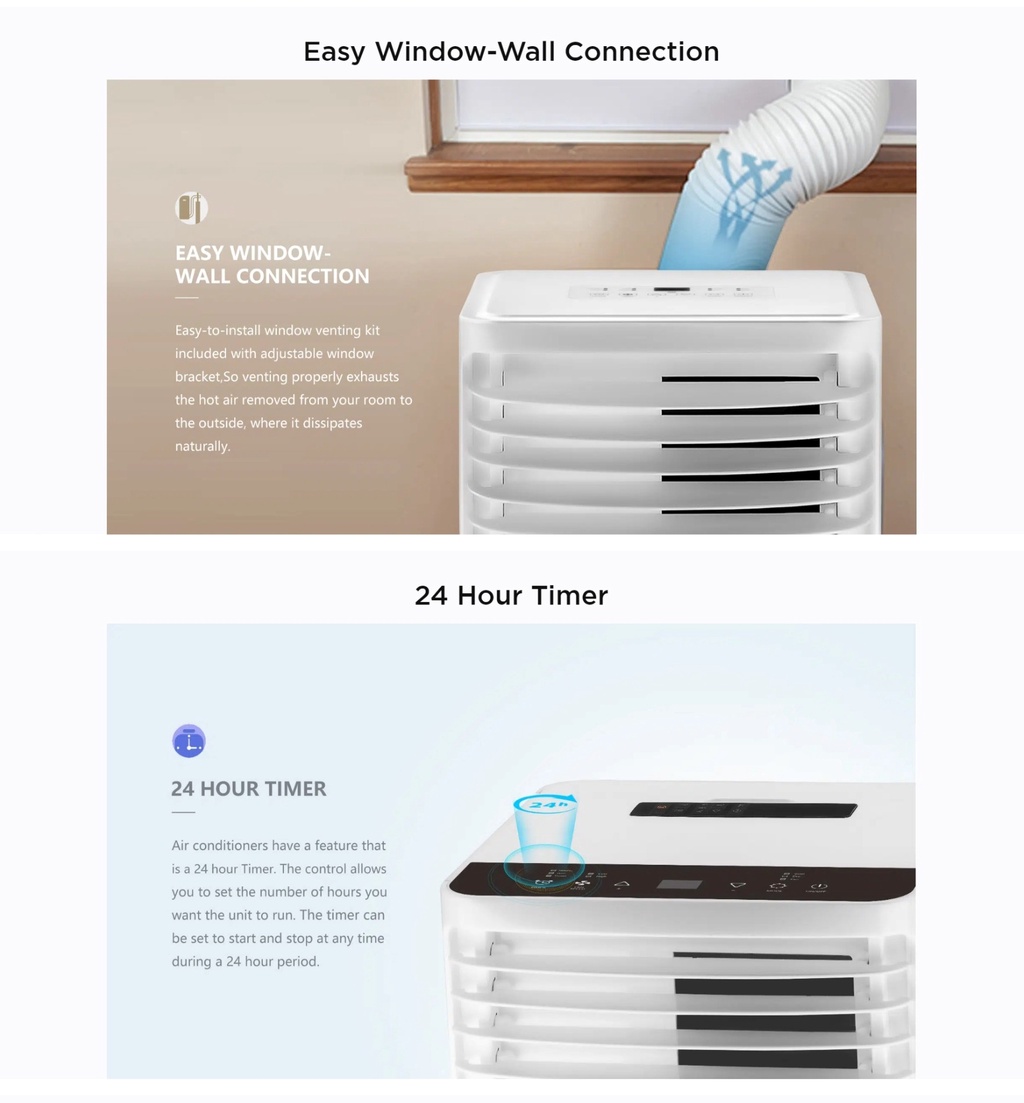 รายละเอียดเพิ่มเติมเกี่ยวกับ TCL แอร์เคลื่อนที่ ขนาด 9000 BTU รุ่น TAC-09CPA/RS Portable air conditioner ระบบสัมผัส หน้าจอแสดงผล LED เย็นเร็ว ทำงานเงียบ