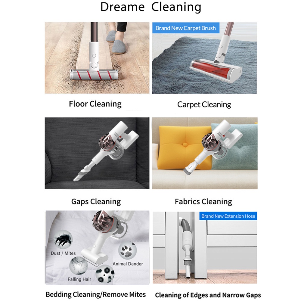 Dreame XR Premium Handheld Wireless Vacuum Cleaner Portable Cordless ...
