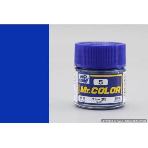 สีสูตรทินเนอร์-mr-hobby-สีกันเซ่-c5-blue-gloss-10ml