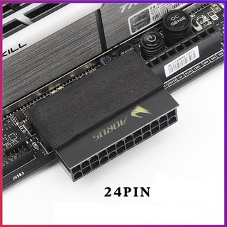 หัวแปลง เมนบอร์ด ATX 90 องศา 24pin / 24pin AORUS สีดำ สินค้าใหม่ ราคาสุดคุ้ม พร้อมส่ง ส่งเร็ว ประกันไทย CPU2DAY