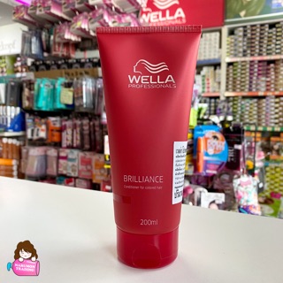 ภาพหน้าปกสินค้าWella Brilliance Conditioner for Colored Hair 200ml ที่เกี่ยวข้อง