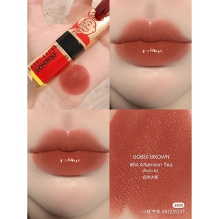 NOV01 ส่งฟรี ลิปสติก BOBBI BROWN LUXE LIP COLOR 3.8g (Mr. Monopolys Limited Edition) สี Afternoon Tea