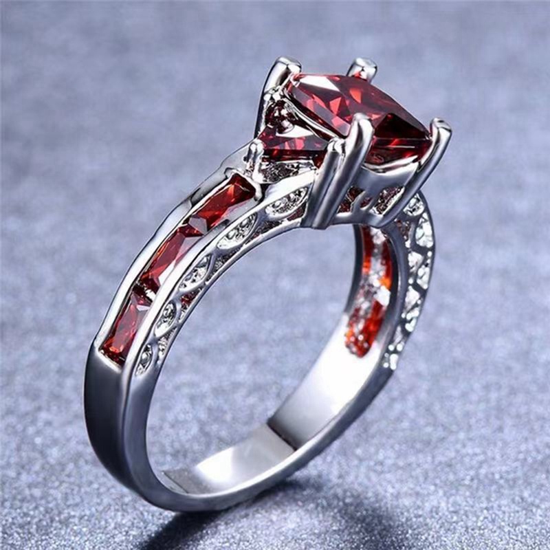 fancy-แหวนเงินแท้-925-รูปเจ้าหญิง-ประดับไพลิน-สีดํา-เครื่องประดับแฟชั่น-สําหรับผู้หญิง-งานแต่งงาน