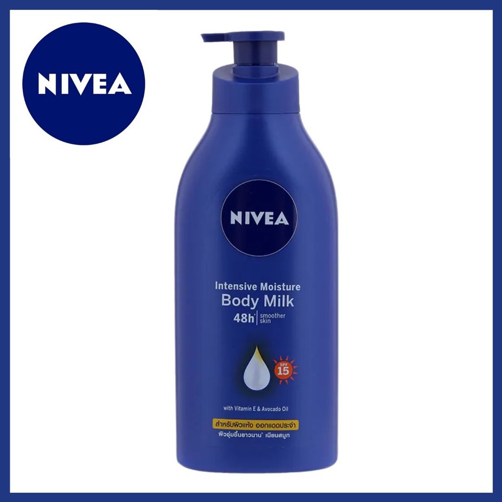 nivea-นีเวียโลชั่นอินเทนซีฟมอยส์เจอร์ดรายสกินรีแพร์-spf15-ขนาด-350มล-nivea-body-milk-intensive-moisture