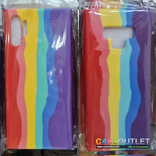 เคส Samsung Note10+ | Note10 | Note9 | Note8 เคส สีรุ้ง เคสรุ้ง pride สายรุ้ง ซิลิโคน ยางพารา นิ่ม กำมะห