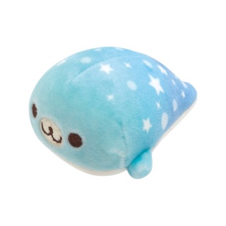 แท้ 100% จากญี่ปุ่น ตุ๊กตา ซานเอ็กซ์ มาเมะโกมะ มินิ San-X Mamegoma Bean Sesame Mini Kawaii Seals Plush Doll (Blue)