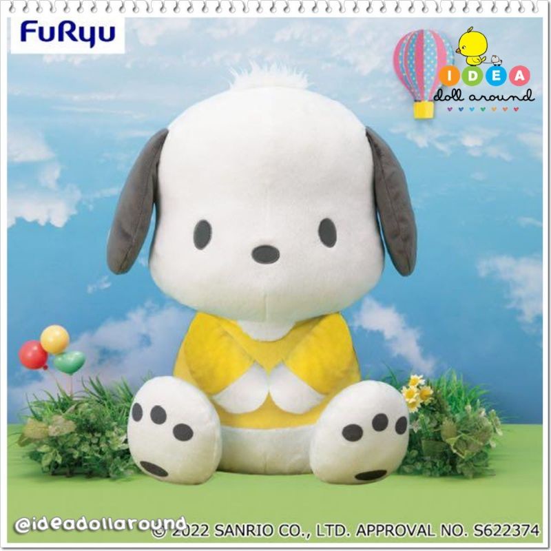 ตุ๊กตา Pochacco Spring Color 45 ซม. งานแท้จากญี่ปุ่น | Shopee Thailand