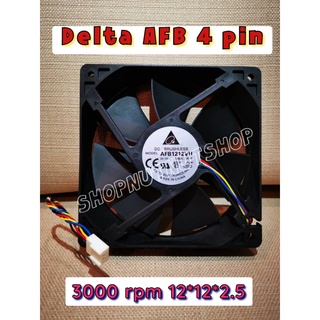 ภาพหน้าปกสินค้า(พร้อมส่ง🇹🇭) พัดลม DELTA AFB1212VH 3100RPM 12V COOLING FAN PWM 120MM (พัดลม DELTA เหมาะกับ Rig VGA ) ซึ่งคุณอาจชอบราคาและรีวิวของสินค้านี้