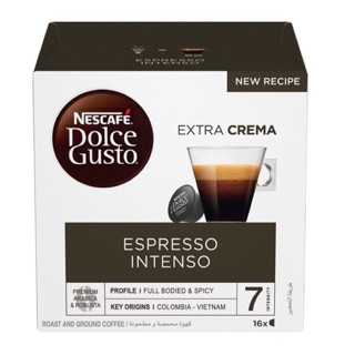 ((🔥พร้อมส่ง)) Nescafe Dolce Gusto Espresso Intenso แคปซูลกาแฟ (จำนวน 1 กล่อง กล่องละ 16 แคปซูล) NestleTH