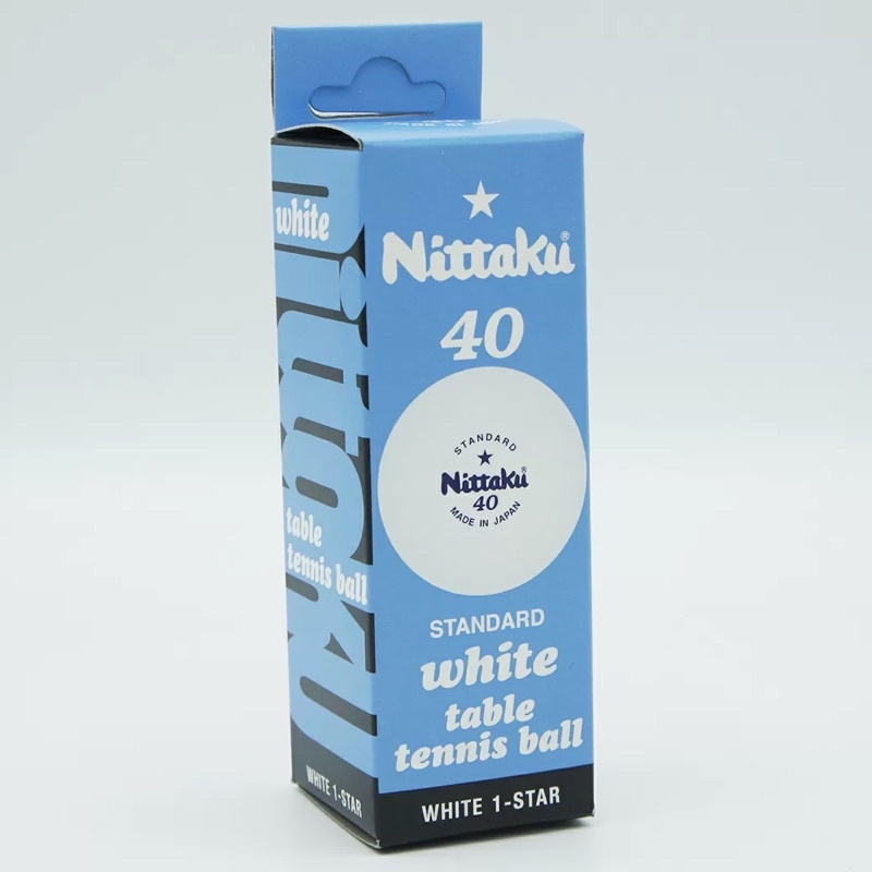 ภาพหน้าปกสินค้าลูกปิงปอง Nittaku 1 ดาว Premium 40 mm. (ราคา/3 ลูก) จากร้าน ssp_ping_pong_shop บน Shopee