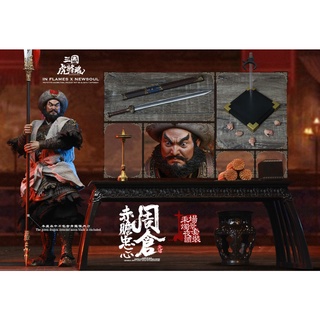 พร้อมส่ง! ฟิกเกอร์ INFLAMES IFT-036 Sets Of Soul Of Tiger Generals - Zhou Cang &amp; Guan Yu’s Night Reading Scene