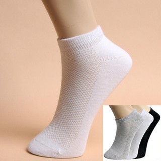 ถุงเท้าข้อสั้น ผ้าตาข่าย ระบายอากาศ สำหรับผู้หญิง และผู้ชาย